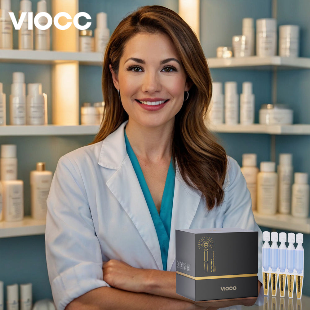 VIOCC™ Blue Copper Peptide Firming Anti Wrinkle Serum